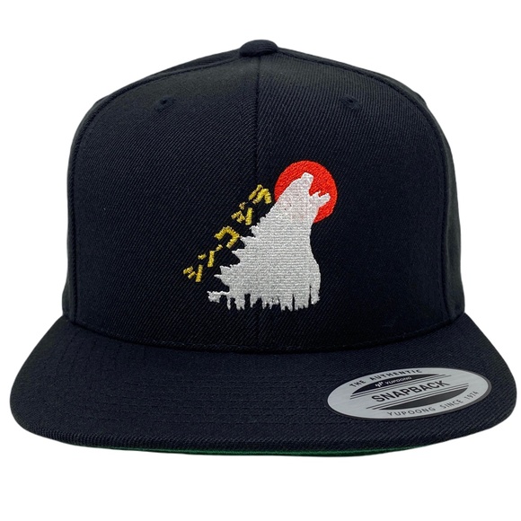 Godzilla Yellow Japan Tokyo Snapback Hat Cap - Picture 2 of 6
